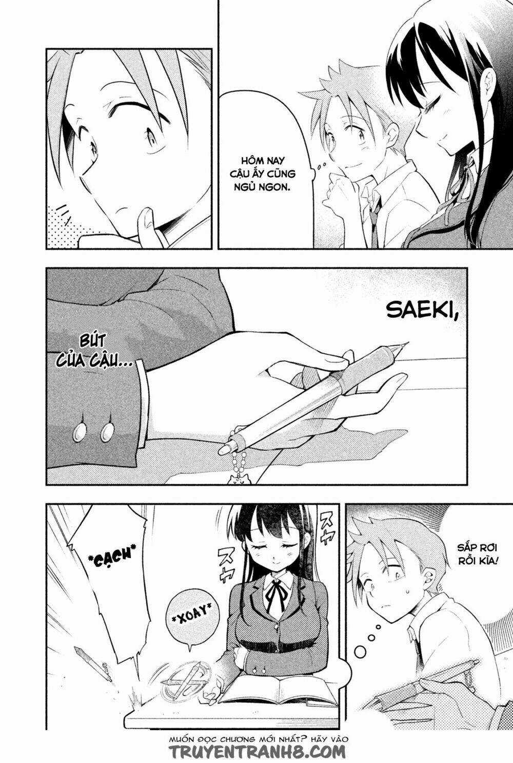Saeki-San Wa Nemutteru Chapter 7 trang 3