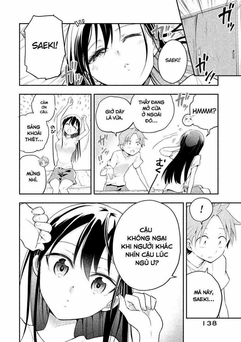 Saeki-San Wa Nemutteru Chapter 8 trang 17