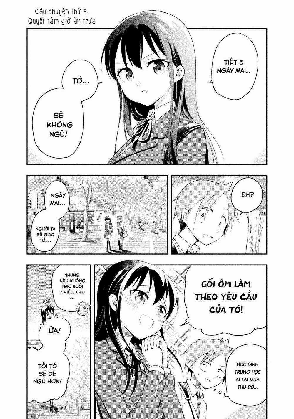 Saeki-San Wa Nemutteru Chapter 9 trang 10