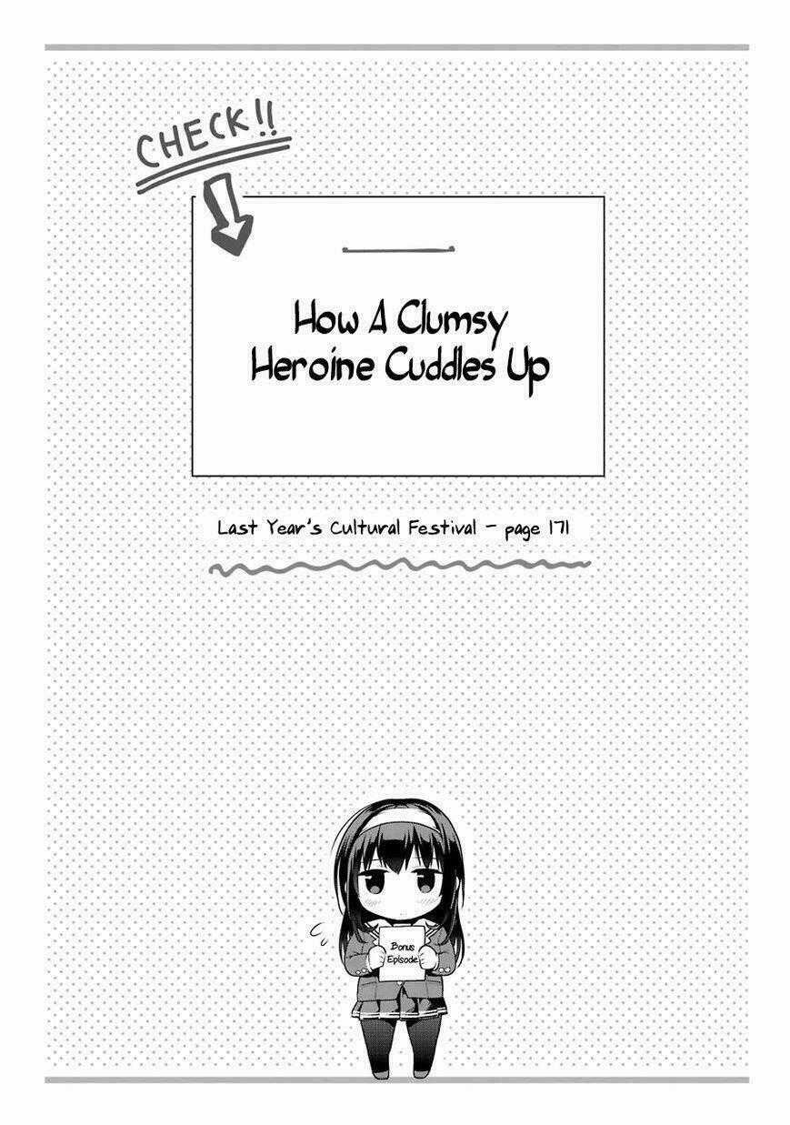 Saenai Kanojo No Sodatekata - Koisuru Metronome Chapter 11.6 trang 0