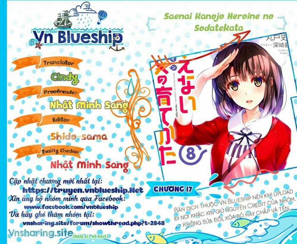 Saenai Kanojo No Sodatekata - Koisuru Metronome Chapter 17 trang 0