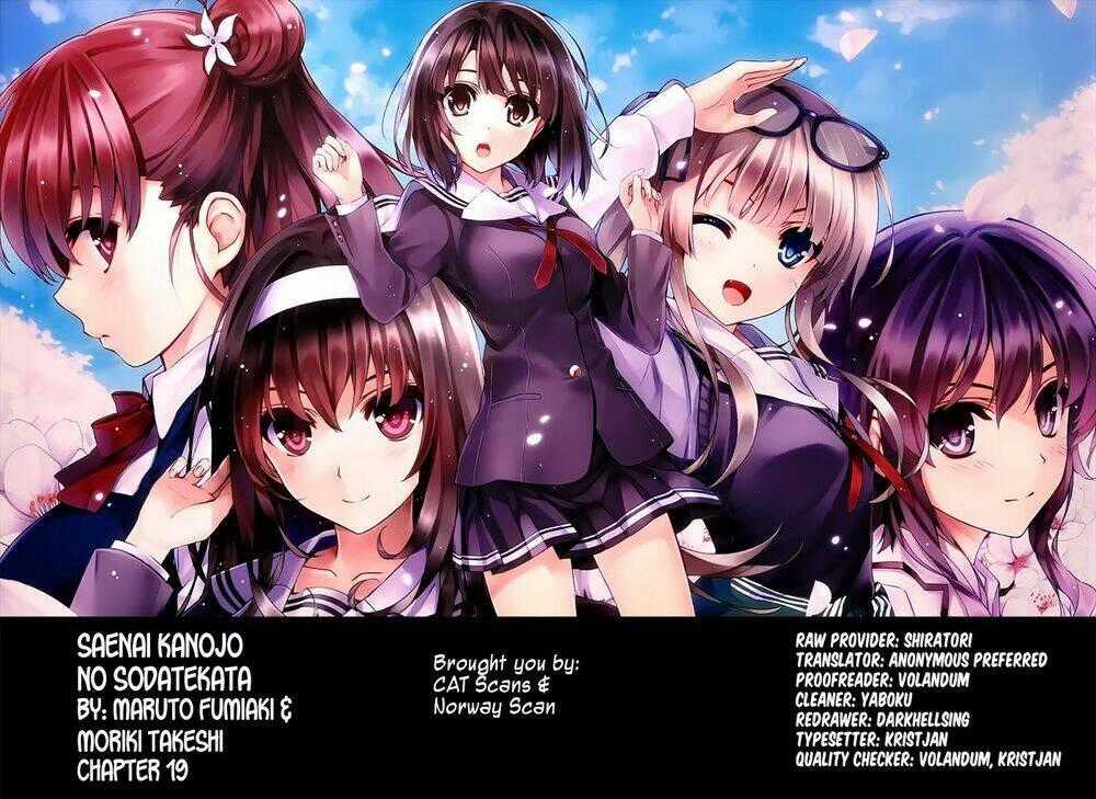 Saenai Kanojo No Sodatekata - Koisuru Metronome Chapter 19 trang 0