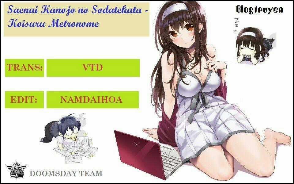 Saenai Kanojo No Sodatekata - Koisuru Metronome Chapter 2 trang 0