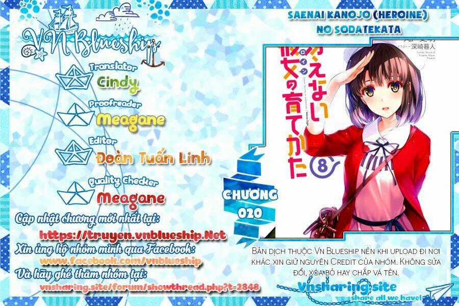 Saenai Kanojo No Sodatekata - Koisuru Metronome Chapter 20 trang 1