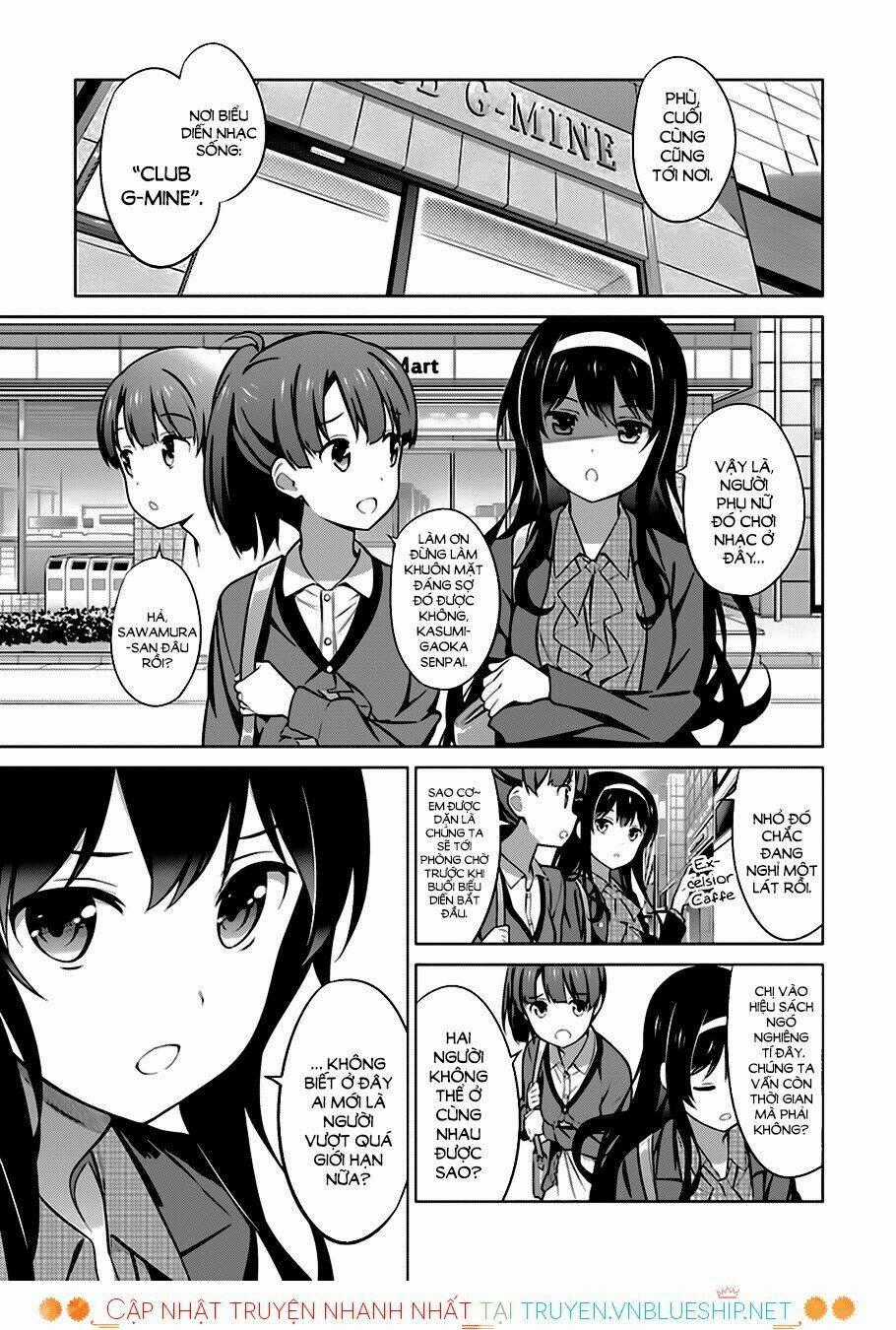 Saenai Kanojo No Sodatekata - Koisuru Metronome Chapter 21 trang 0