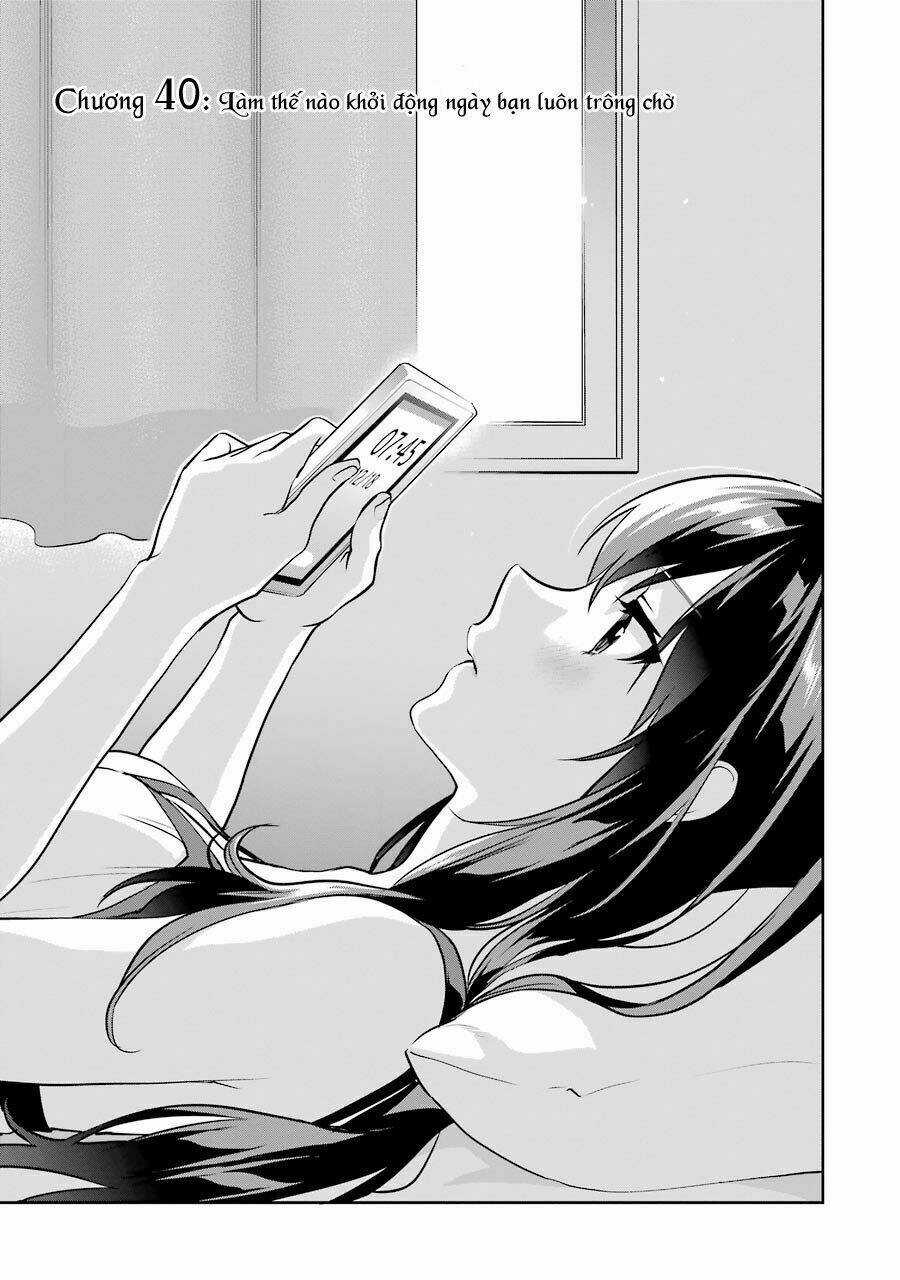 Saenai Kanojo No Sodatekata - Koisuru Metronome Chapter 40 trang 2