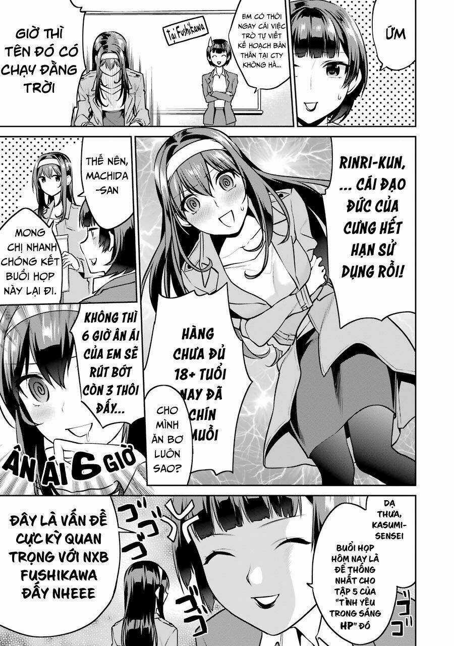 Saenai Kanojo No Sodatekata - Koisuru Metronome Chapter 40 trang 4