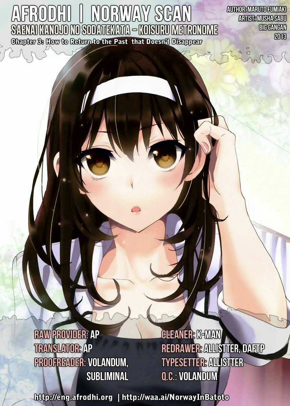 Saenai Kanojo No Sodatekata - Koisuru Metronome Chapter 5 trang 1