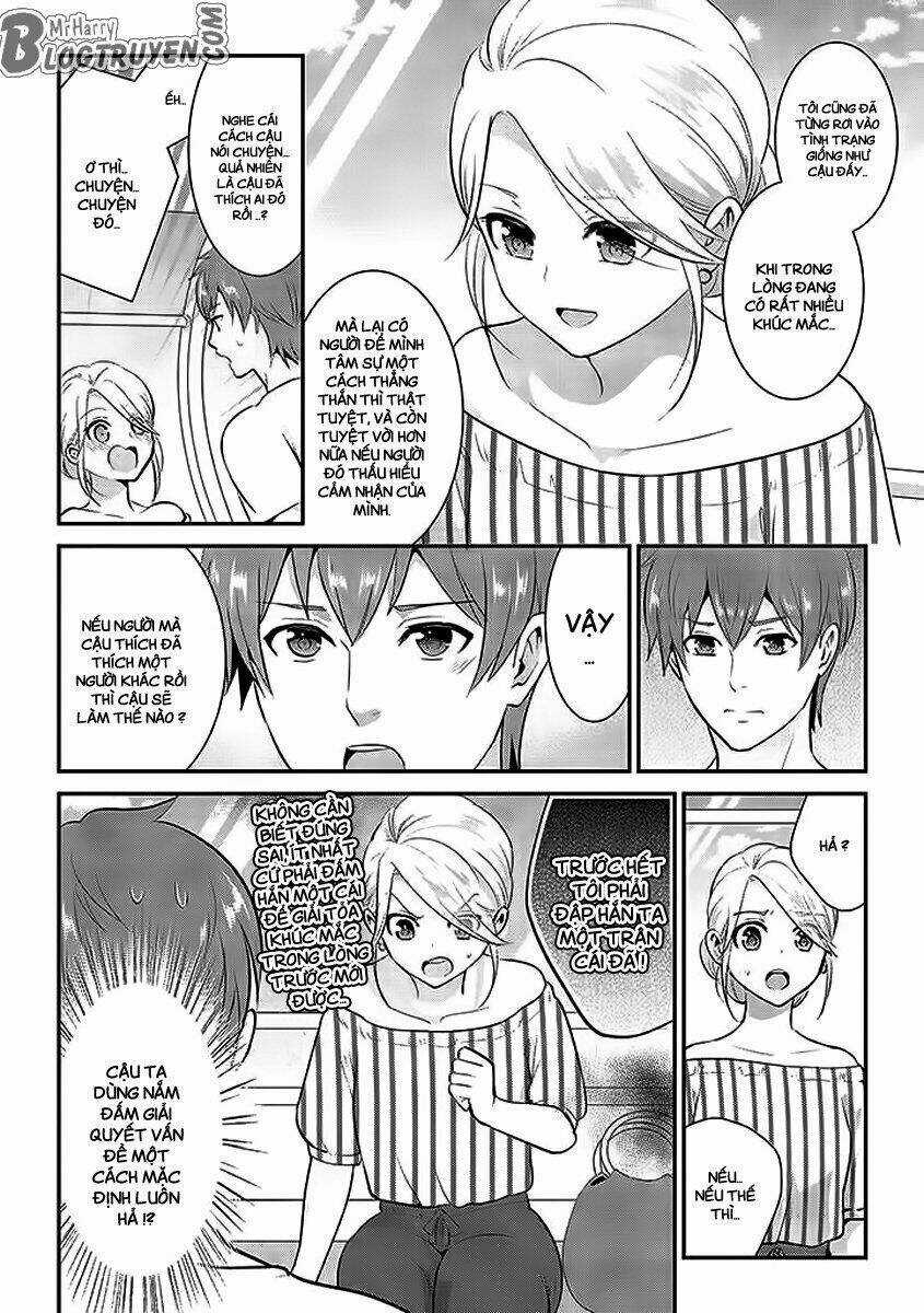 Saenai Riman To Yankee Joshi Kousei Chapter 18 trang 8