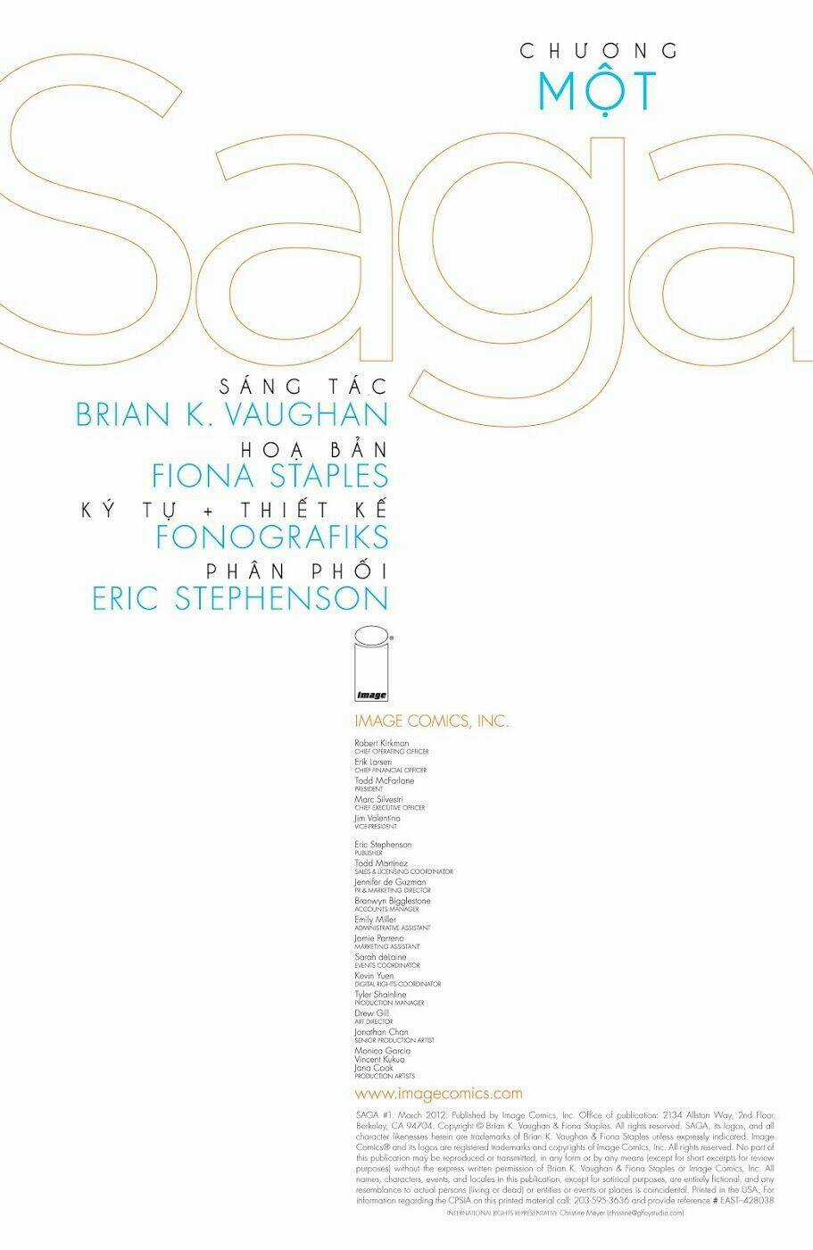 Saga Chapter 1 trang 2