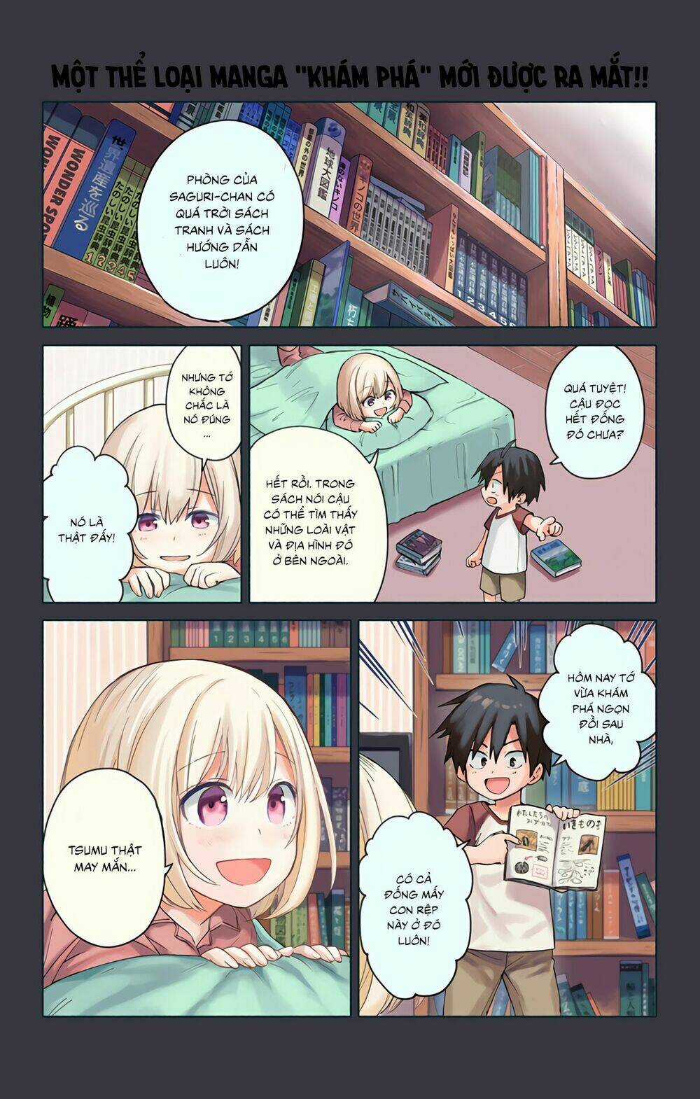 Saguri-Chan Tankentai Chapter 1 trang 2