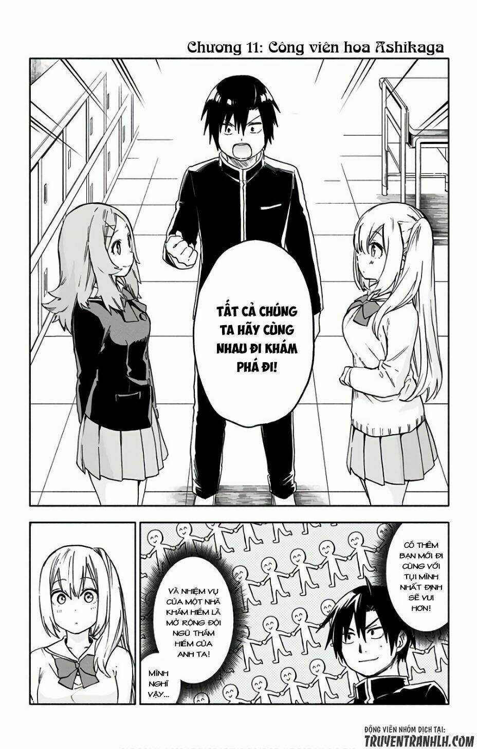 Saguri-Chan Tankentai Chapter 11 trang 2