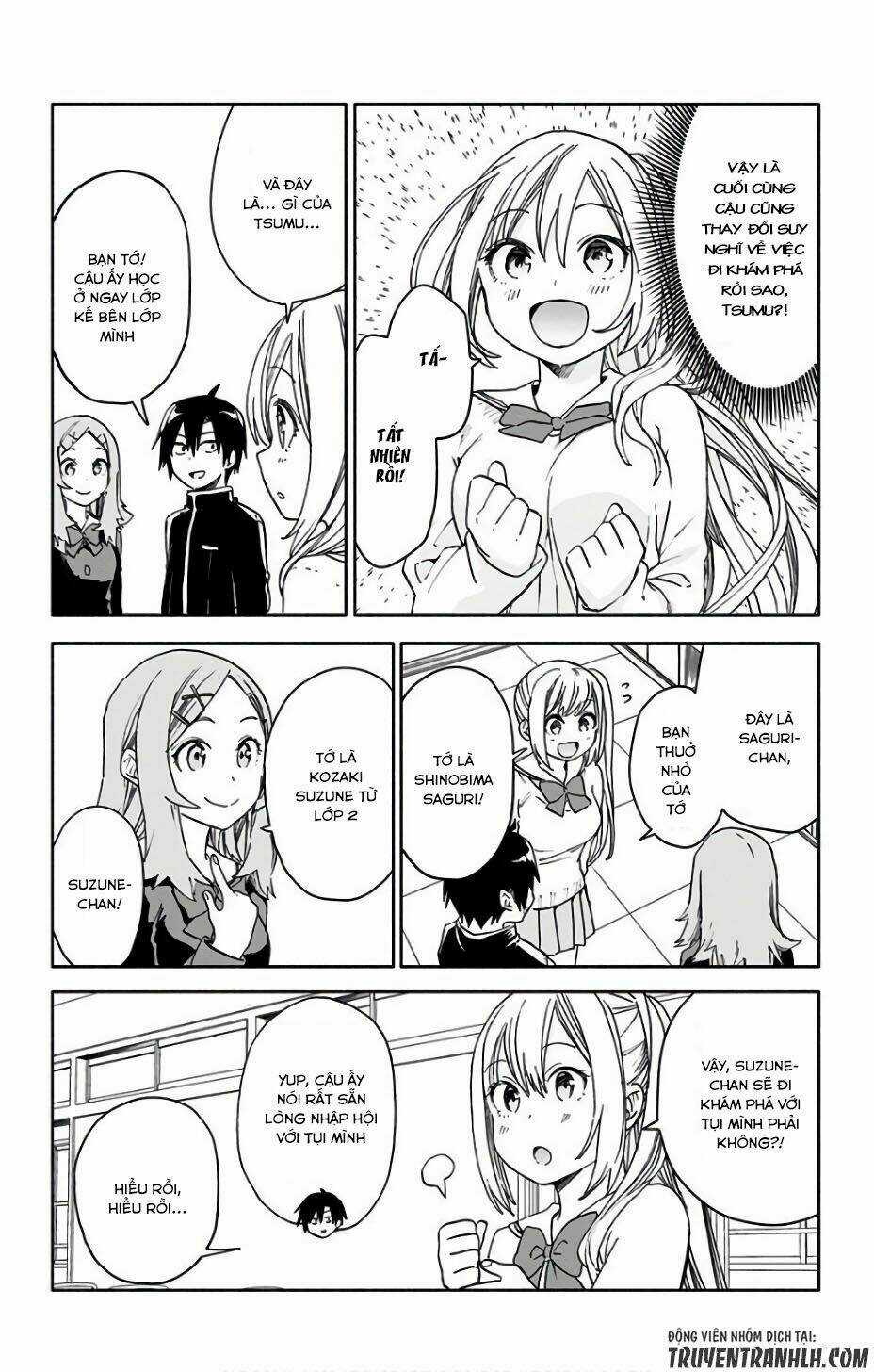 Saguri-Chan Tankentai Chapter 11 trang 3