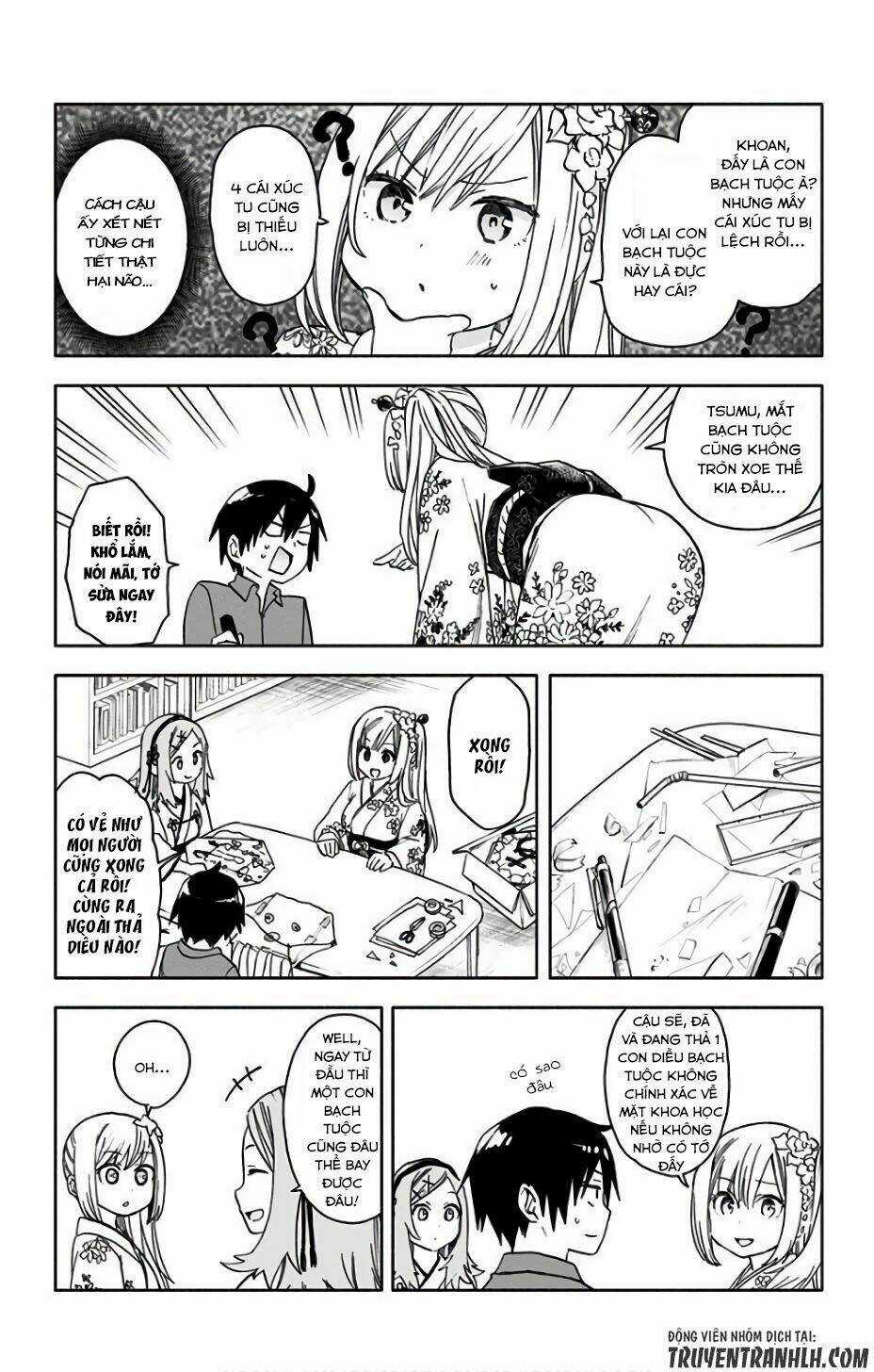 Saguri-Chan Tankentai Chapter 12 trang 10