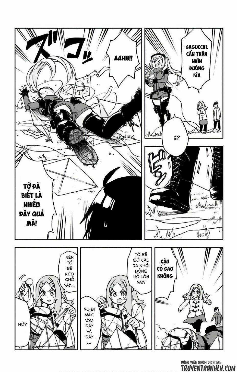 Saguri-Chan Tankentai Chapter 12 trang 14