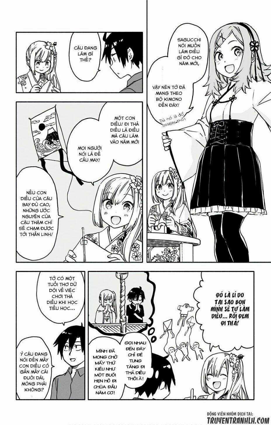 Saguri-Chan Tankentai Chapter 12 trang 7