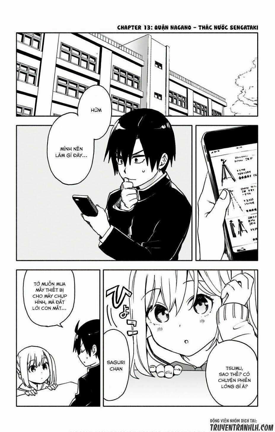 Saguri-Chan Tankentai Chapter 13 trang 4