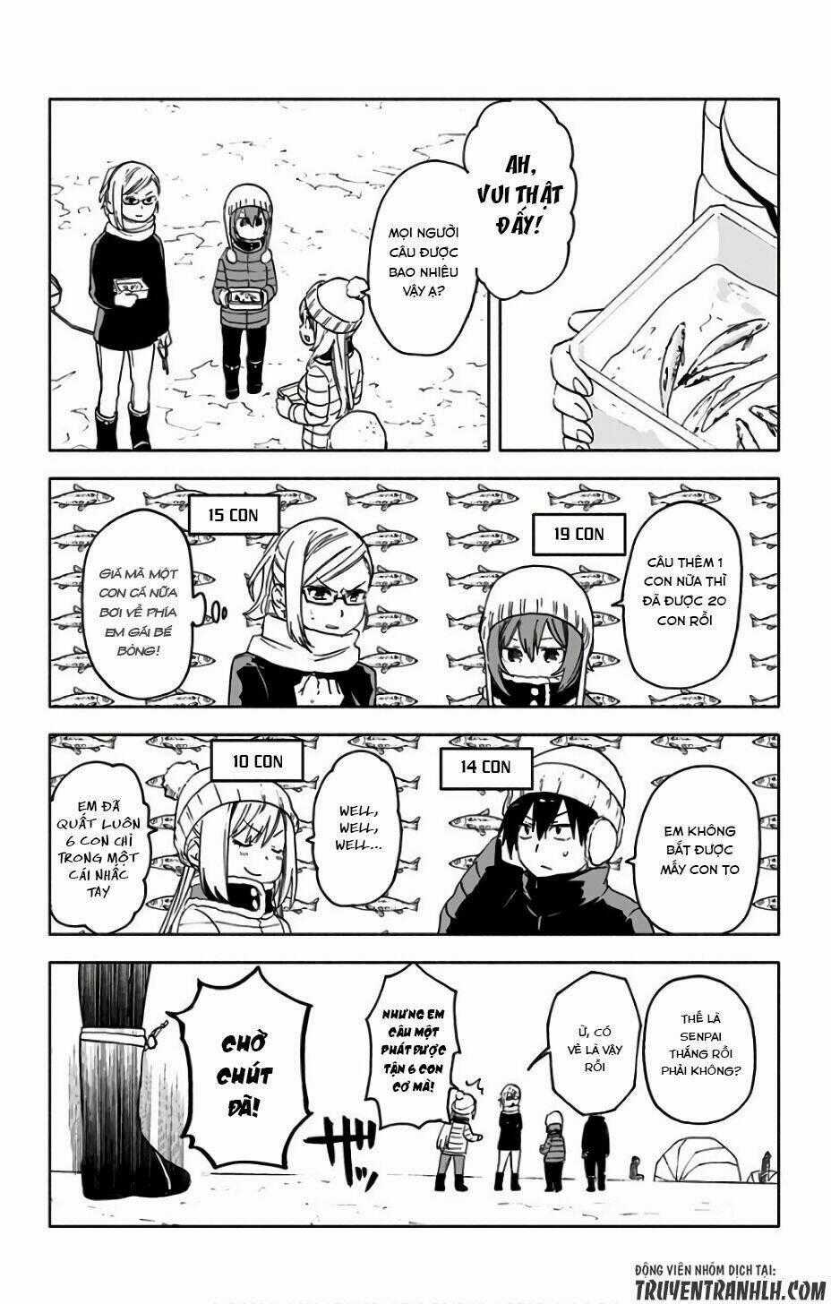 Saguri-Chan Tankentai Chapter 14 trang 18
