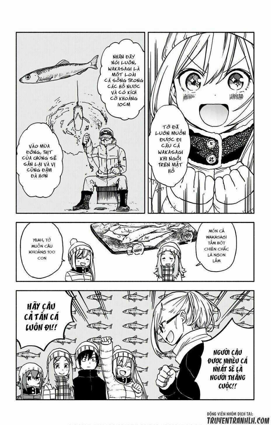 Saguri-Chan Tankentai Chapter 14 trang 5