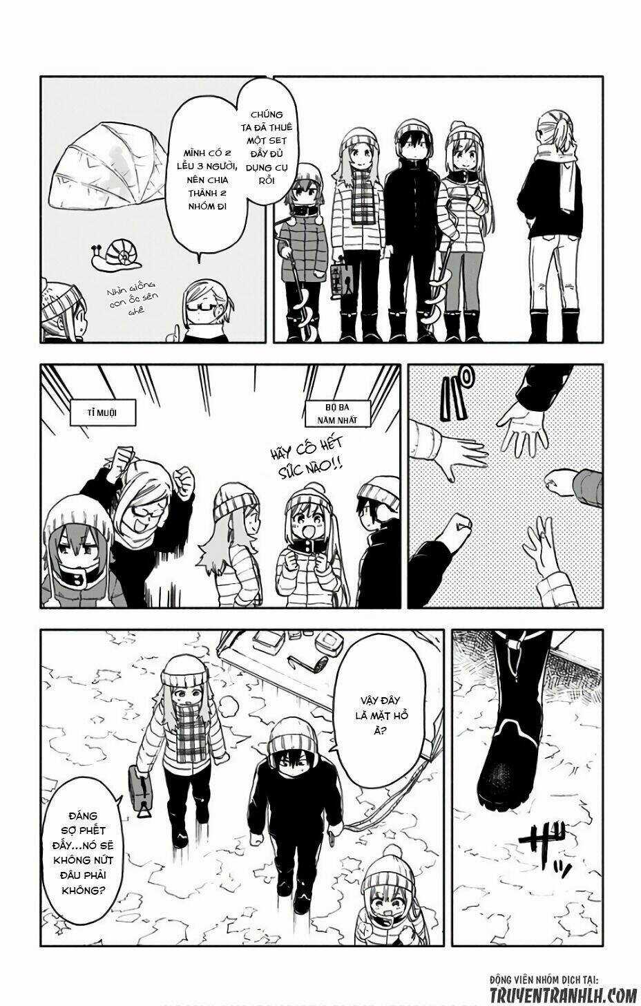 Saguri-Chan Tankentai Chapter 14 trang 6