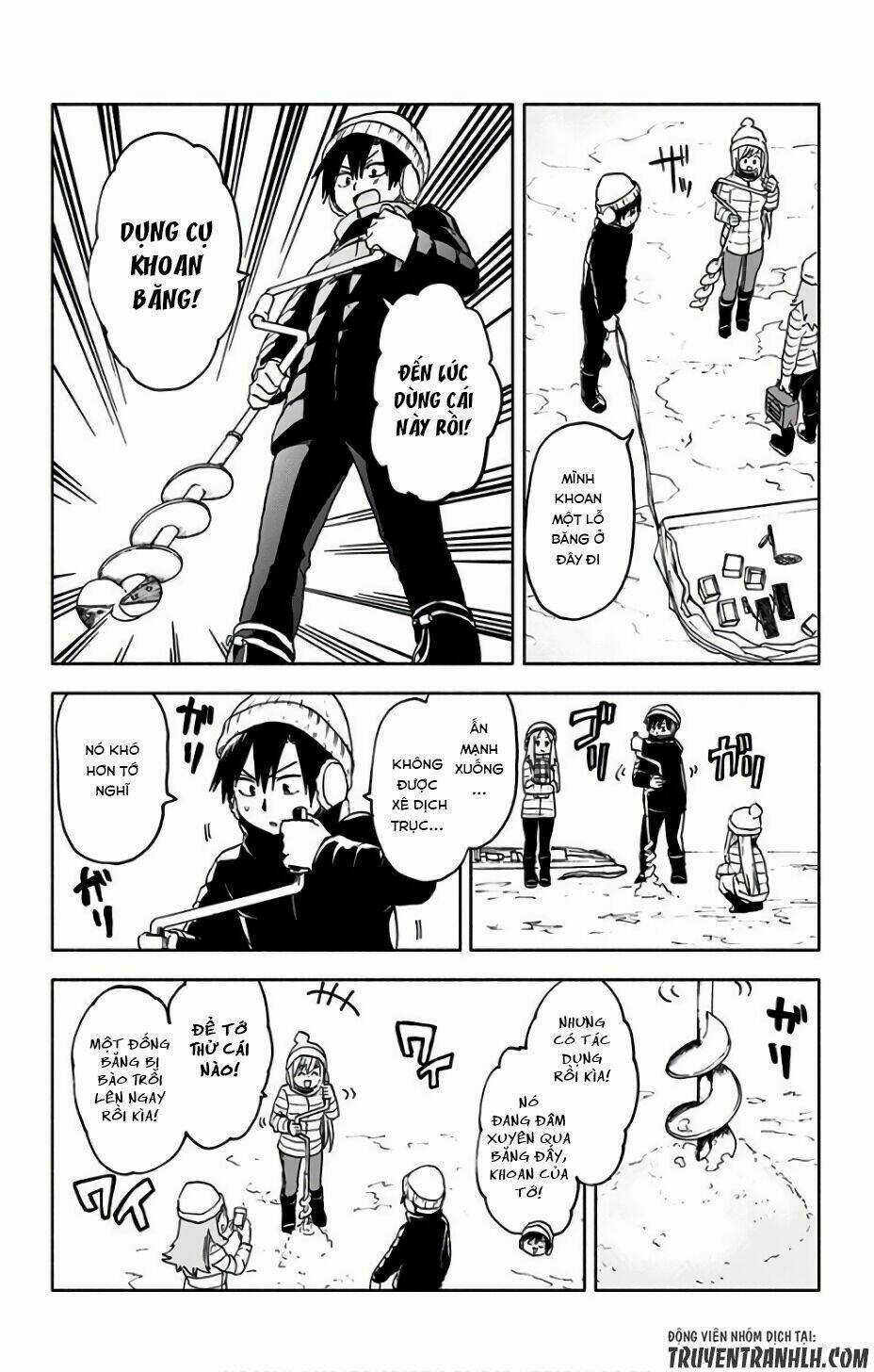 Saguri-Chan Tankentai Chapter 14 trang 7