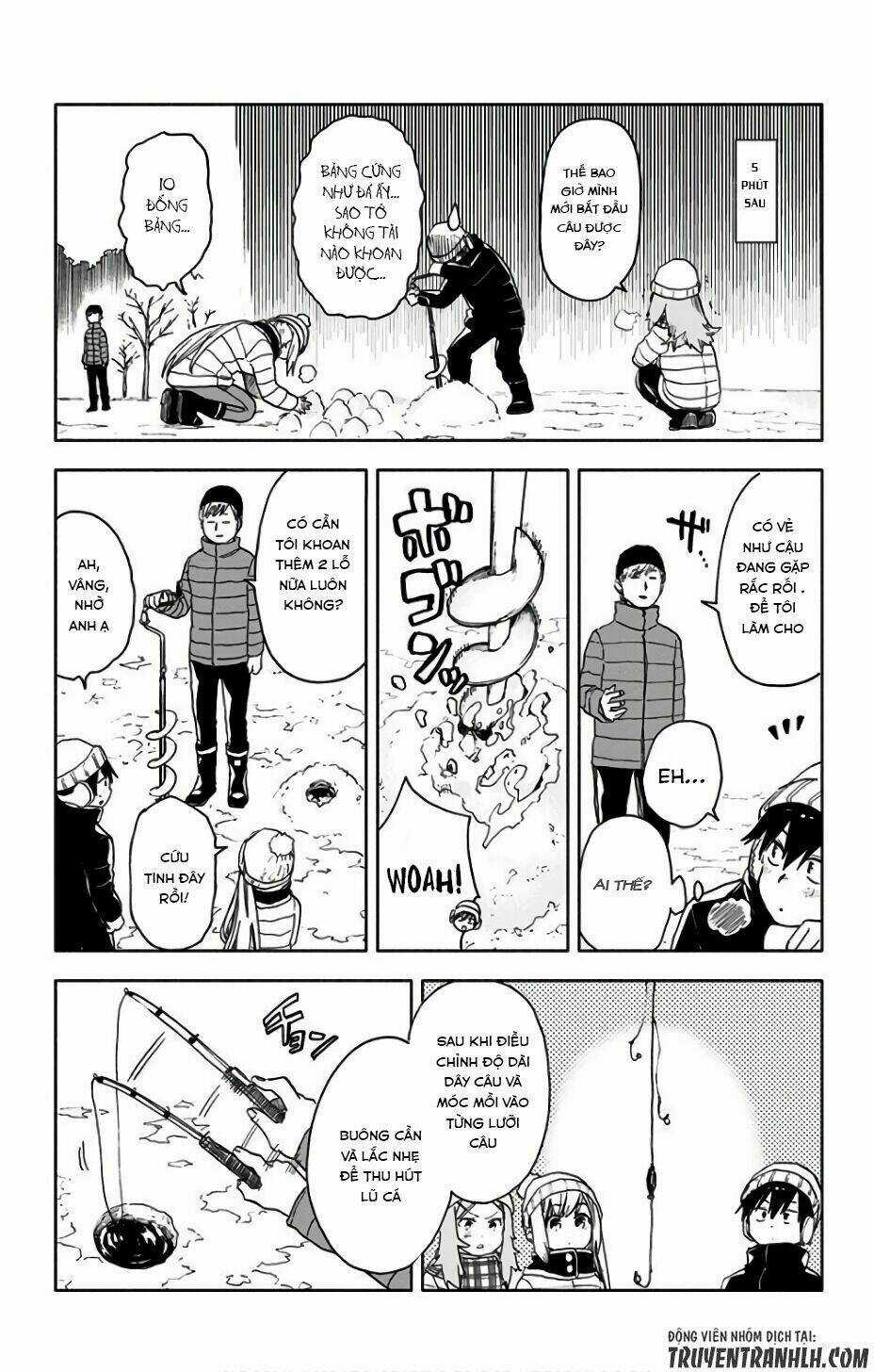 Saguri-Chan Tankentai Chapter 14 trang 8