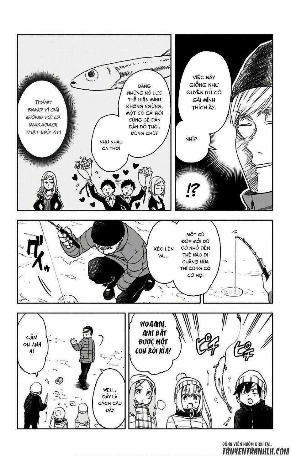 Saguri-Chan Tankentai Chapter 14 trang 9