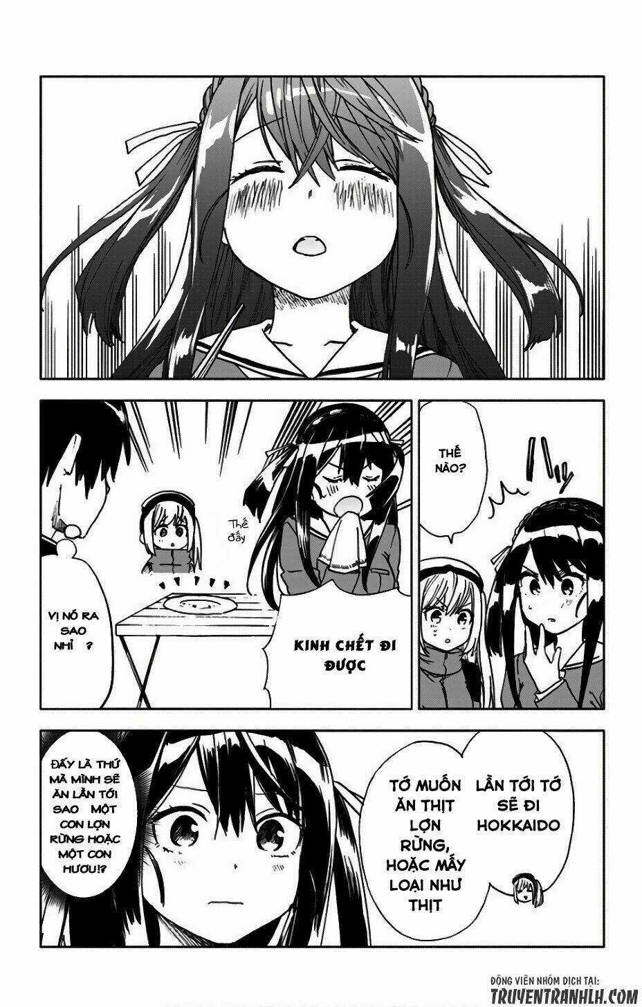 Saguri-Chan Tankentai Chapter 15 trang 17