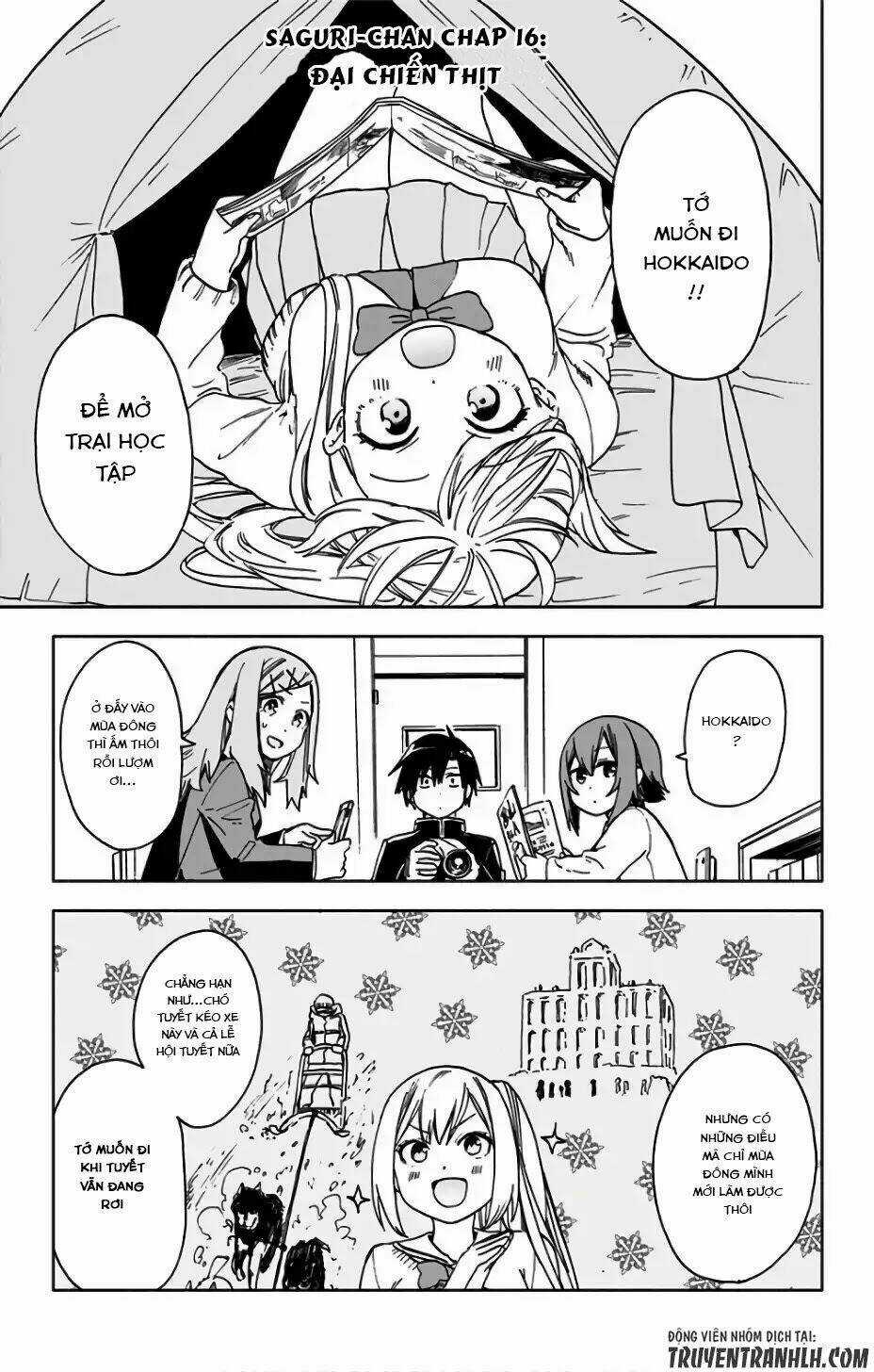 Saguri-Chan Tankentai Chapter 16 trang 2
