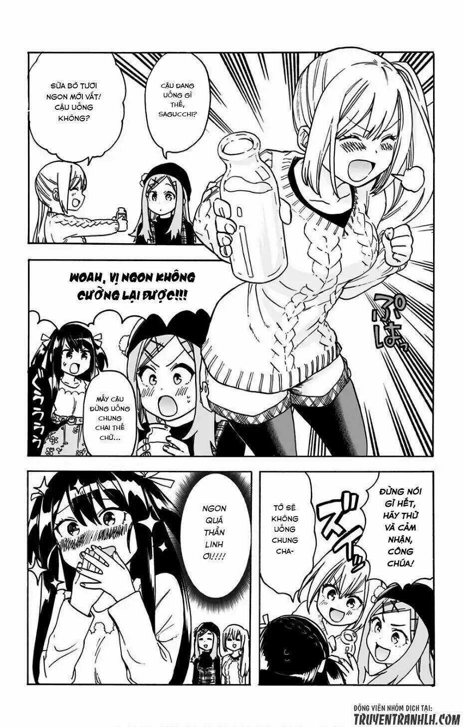 Saguri-Chan Tankentai Chapter 16 trang 9