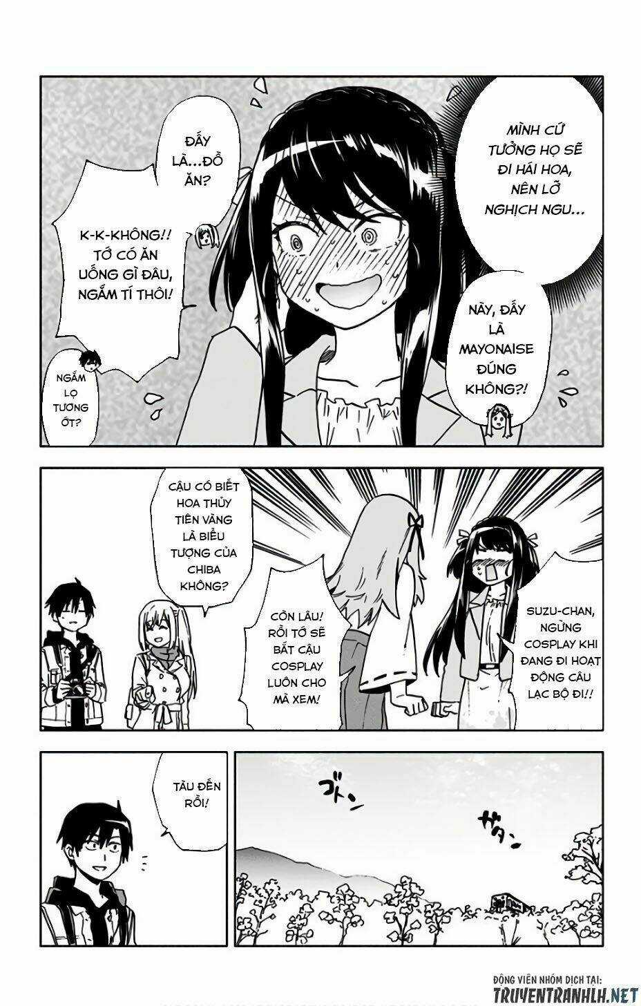 Saguri-Chan Tankentai Chapter 18 trang 9