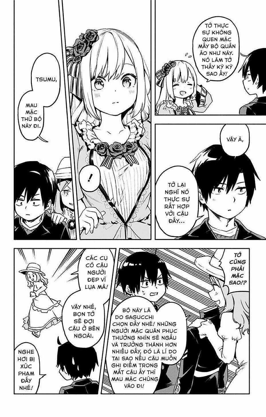 Saguri-Chan Tankentai Chapter 32 trang 10