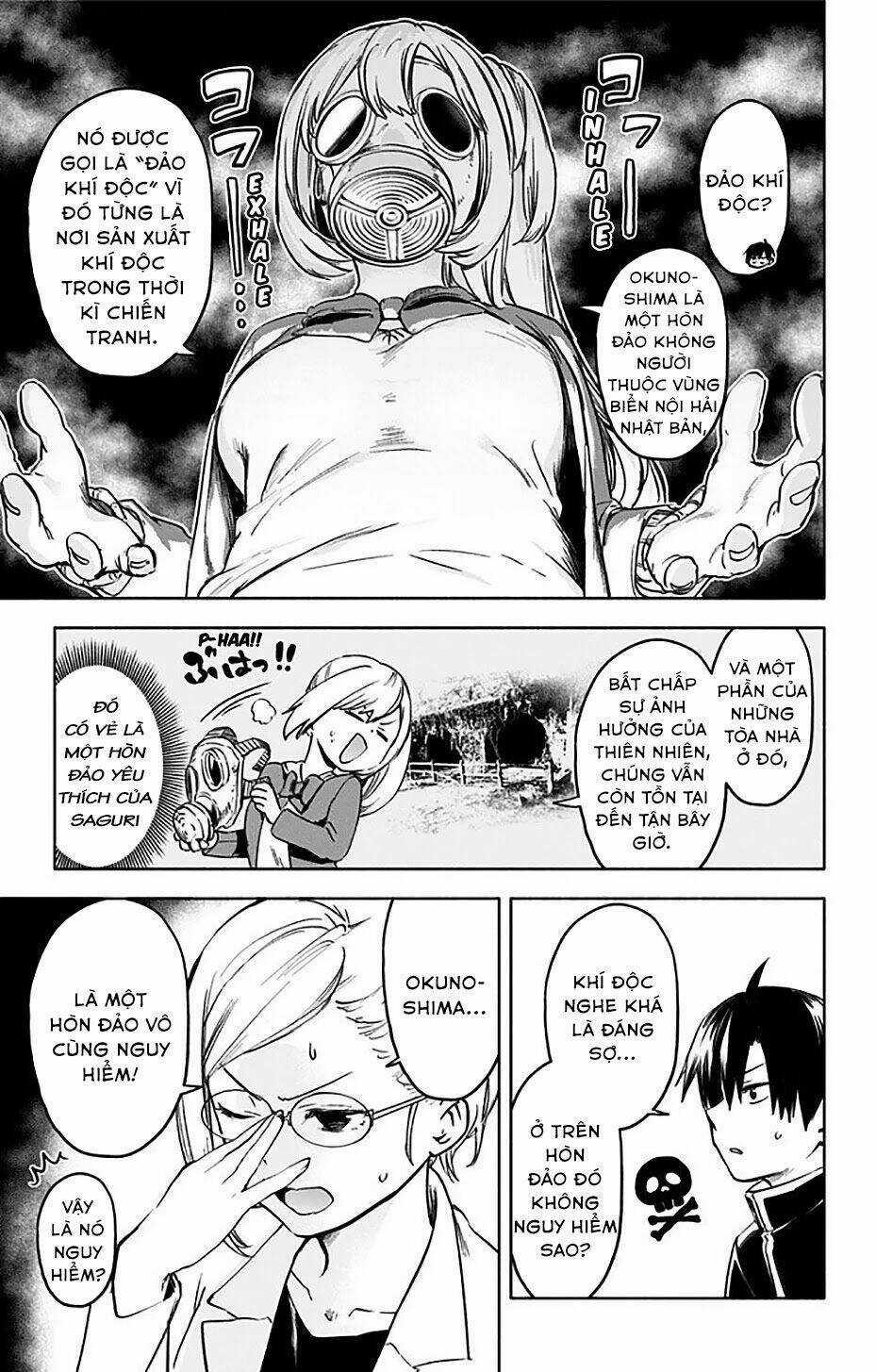 Saguri-Chan Tankentai Chapter 33 trang 3