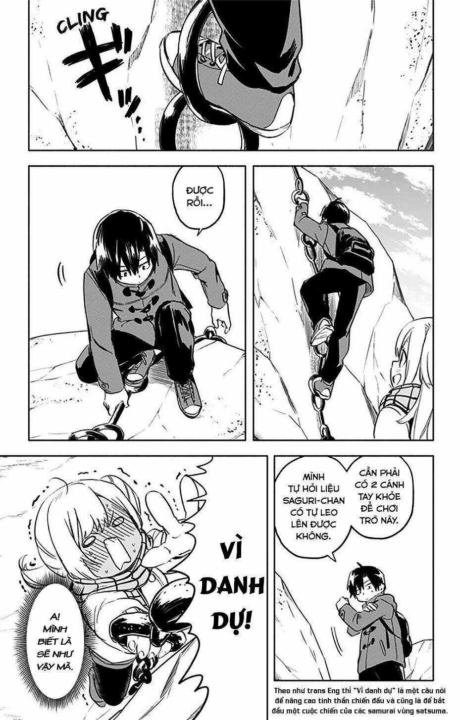 Saguri-Chan Tankentai Chapter 34 trang 7