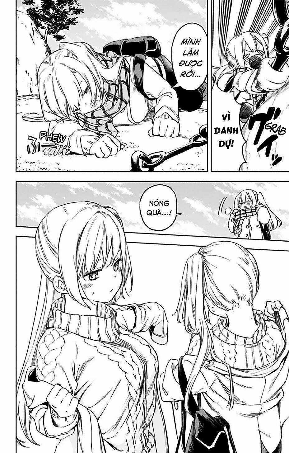 Saguri-Chan Tankentai Chapter 34 trang 8