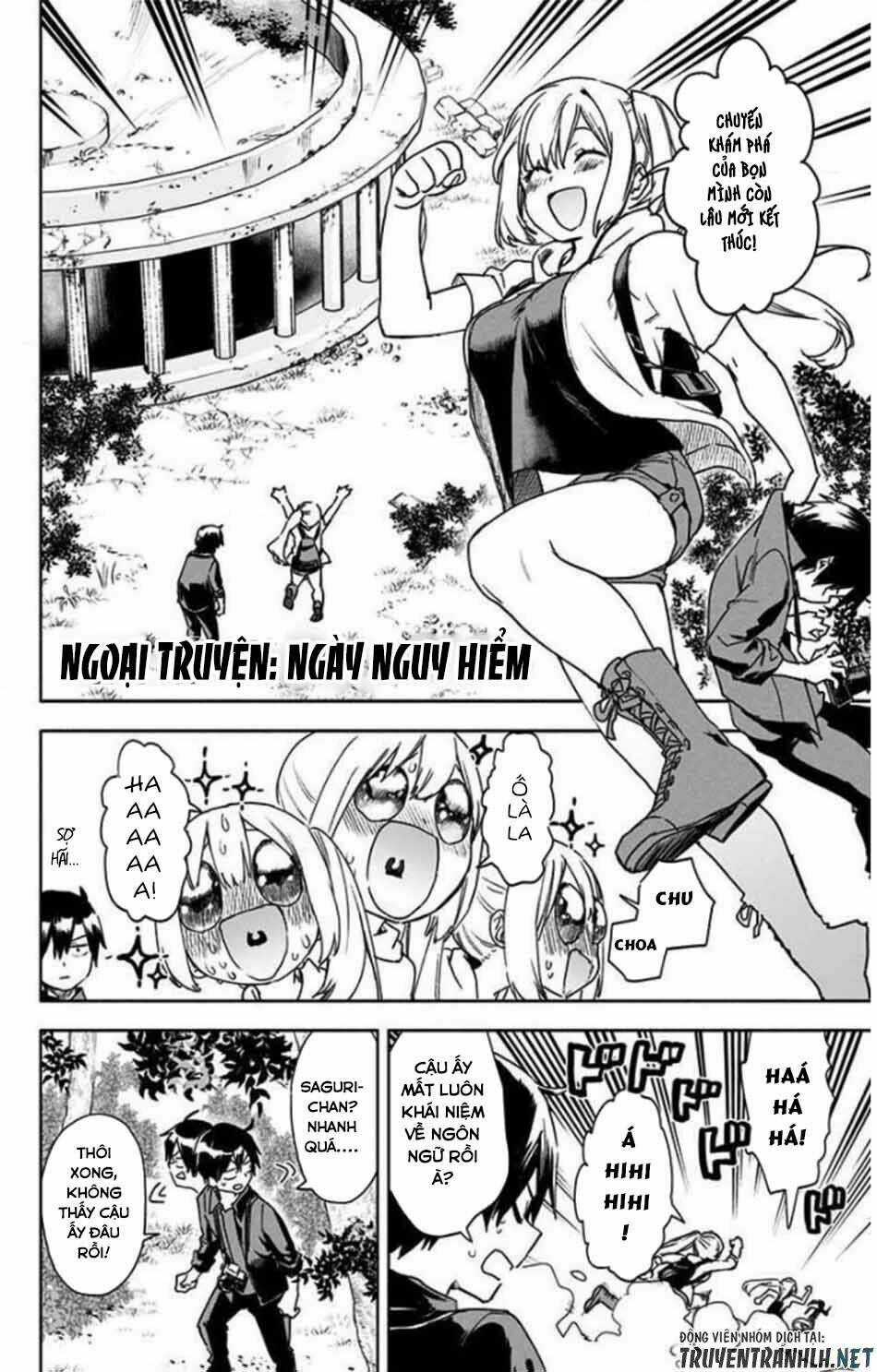 Saguri-Chan Tankentai Chapter 35.5 trang 8
