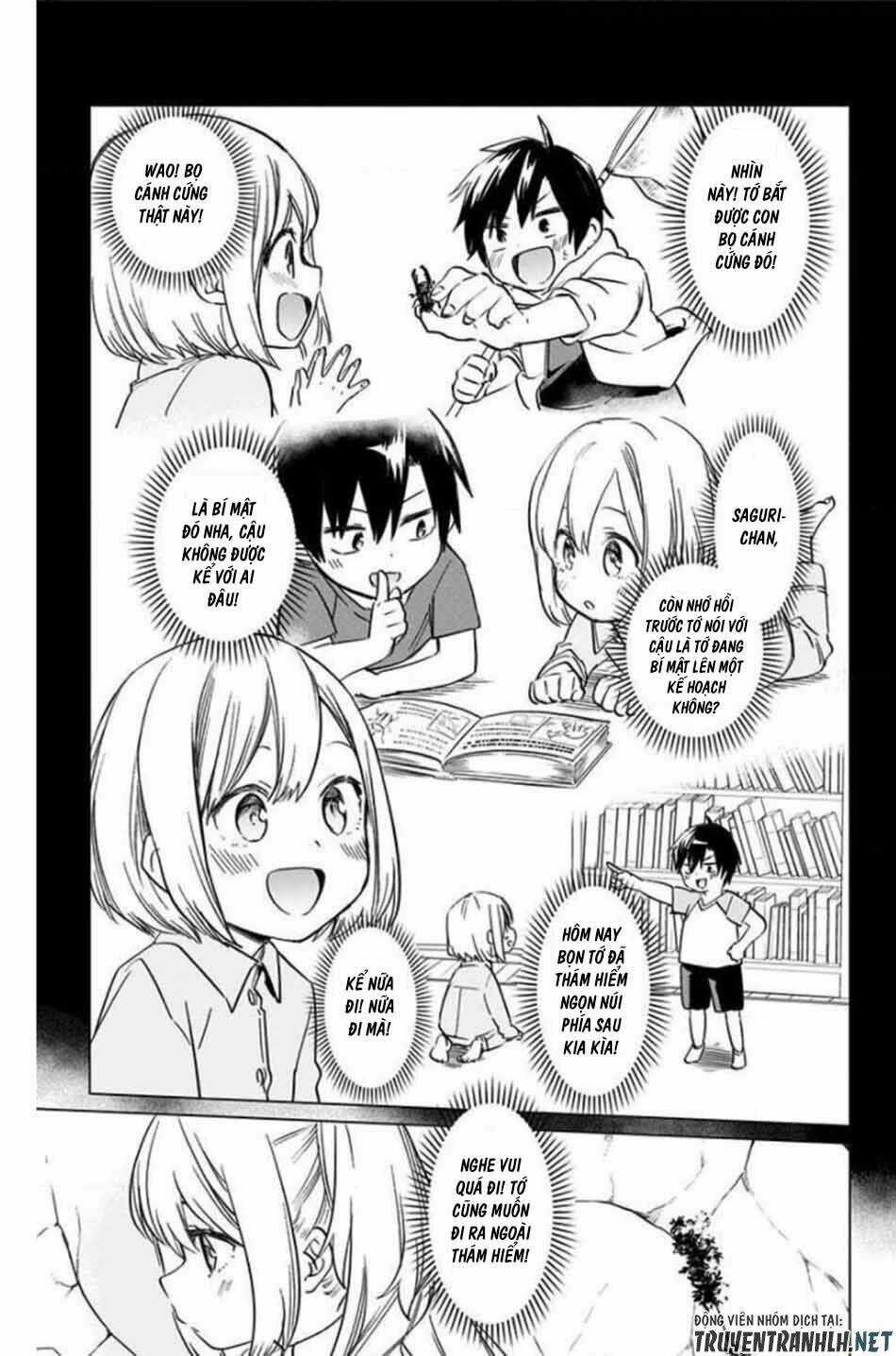 Saguri-Chan Tankentai Chapter 35 trang 9