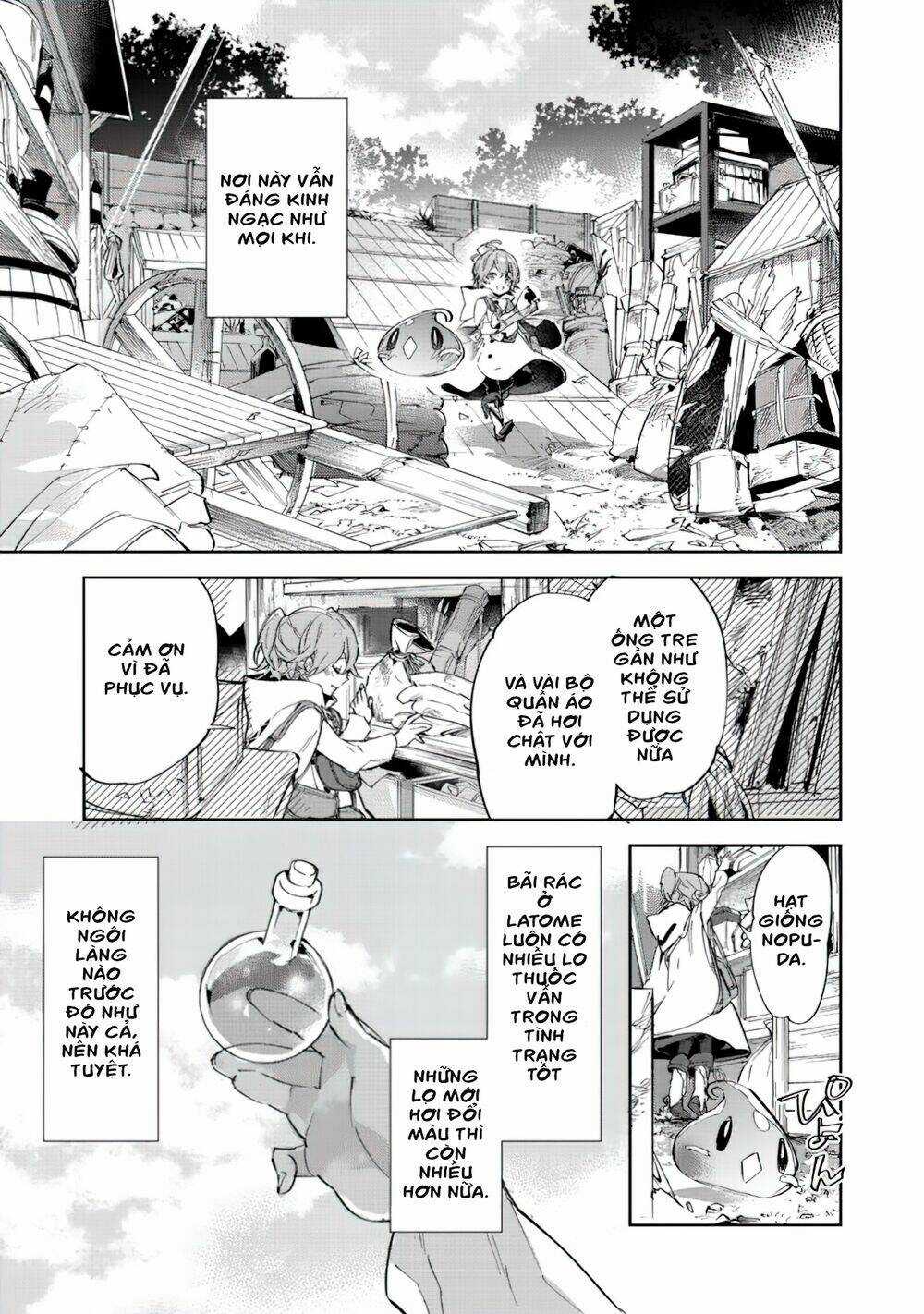 Saijaku Teima Wa Gomi Hiroi No Tabi O Hajimemashita Chapter 11 trang 7