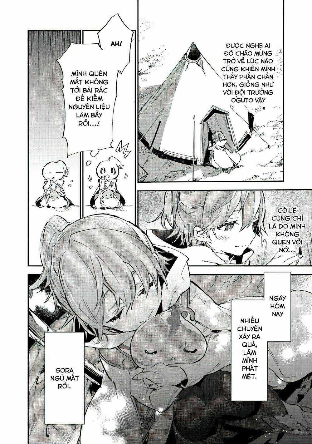 Saijaku Teima Wa Gomi Hiroi No Tabi O Hajimemashita Chapter 7.2 trang 5