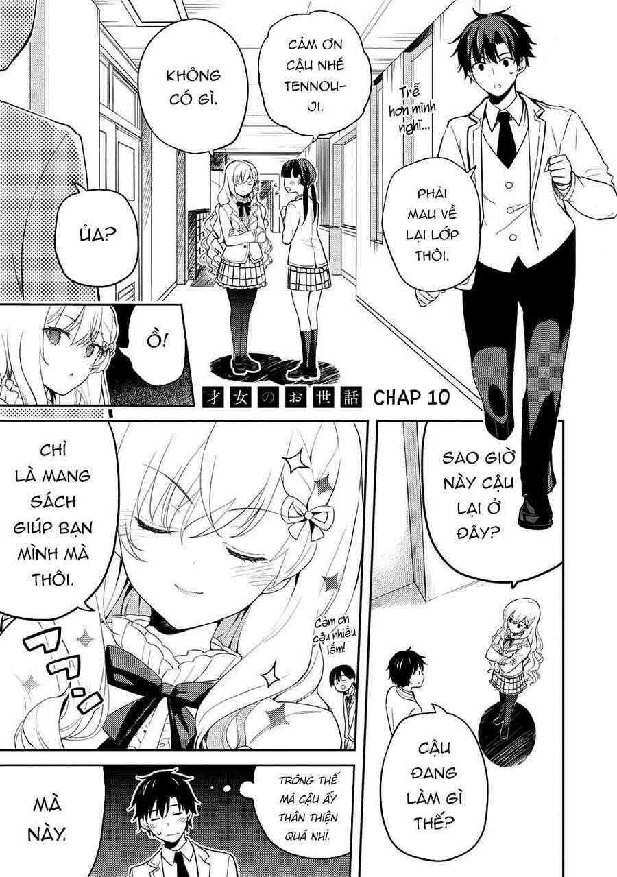 Saijo No Osewa Takane No Hana-Darakena Meimon-Kou De, Gakuin Ichi No Ojou-Sama (Seikatsu Nouryoku Kaimu) Wo Kagenagara Osewa Suru Koto Ni Narimashita Chương 10 trang 1