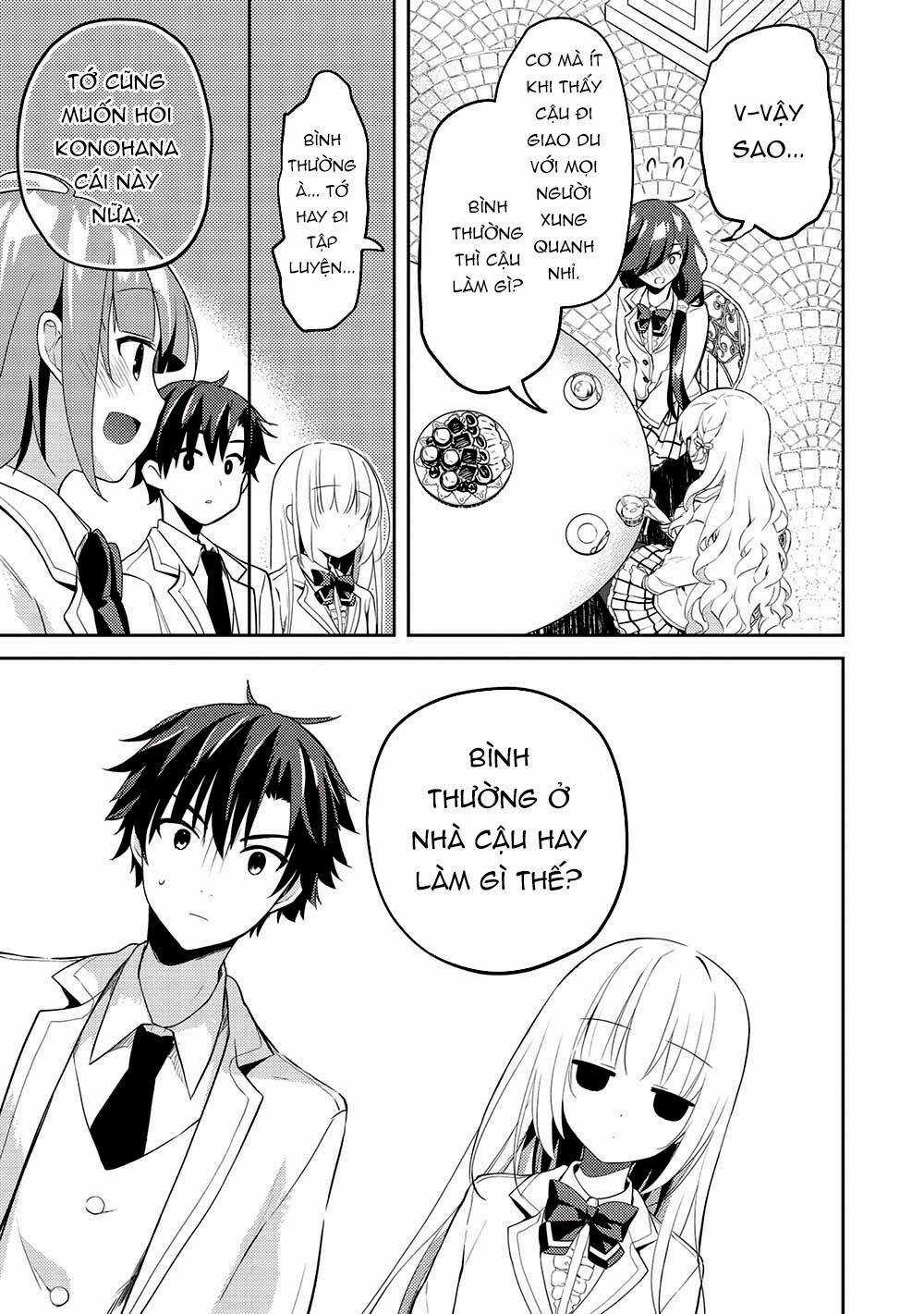 Saijo No Osewa Takane No Hana-Darakena Meimon-Kou De, Gakuin Ichi No Ojou-Sama Chapter 10 trang 23