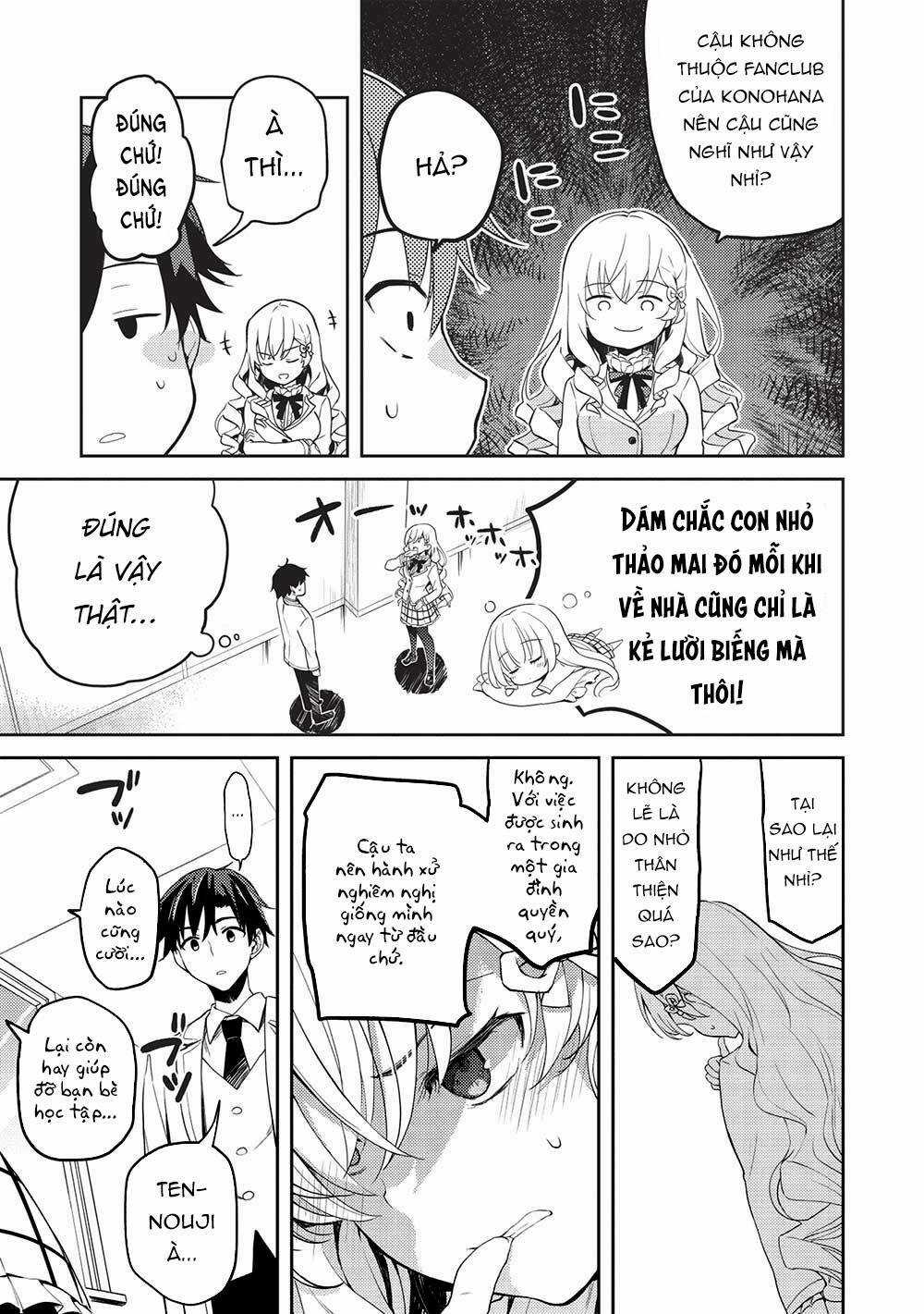 Saijo No Osewa Takane No Hana-Darakena Meimon-Kou De, Gakuin Ichi No Ojou-Sama Chapter 10 trang 5