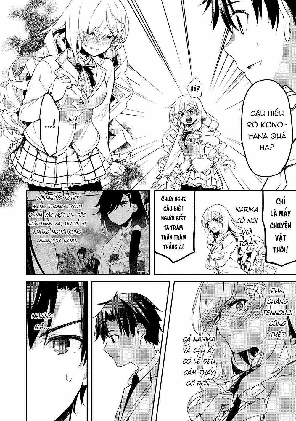 Saijo No Osewa Takane No Hana-Darakena Meimon-Kou De, Gakuin Ichi No Ojou-Sama Chapter 10 trang 6
