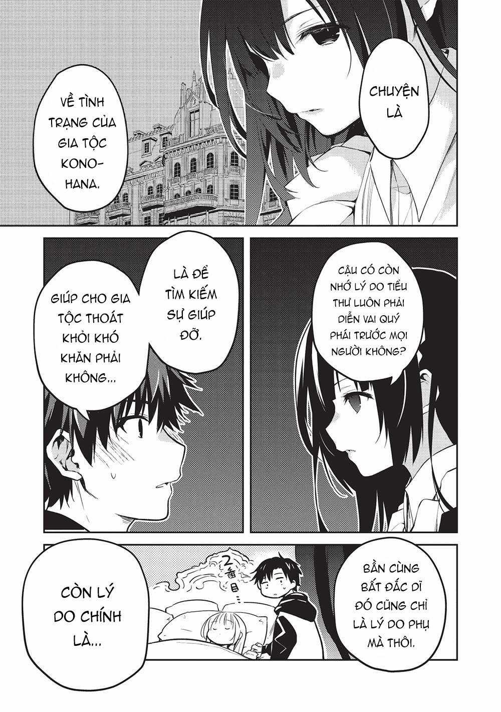 Saijo No Osewa Takane No Hana-Darakena Meimon-Kou De, Gakuin Ichi No Ojou-Sama Chapter 13 trang 12