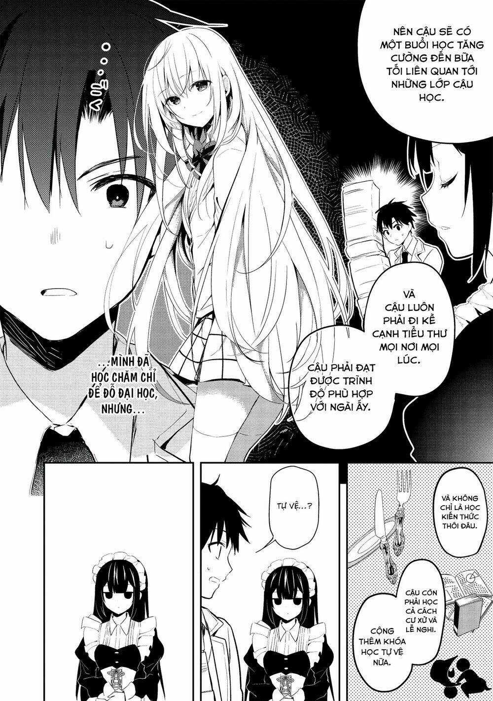 Saijo No Osewa Takane No Hana-Darakena Meimon-Kou De, Gakuin Ichi No Ojou-Sama Chapter 2.2 trang 14