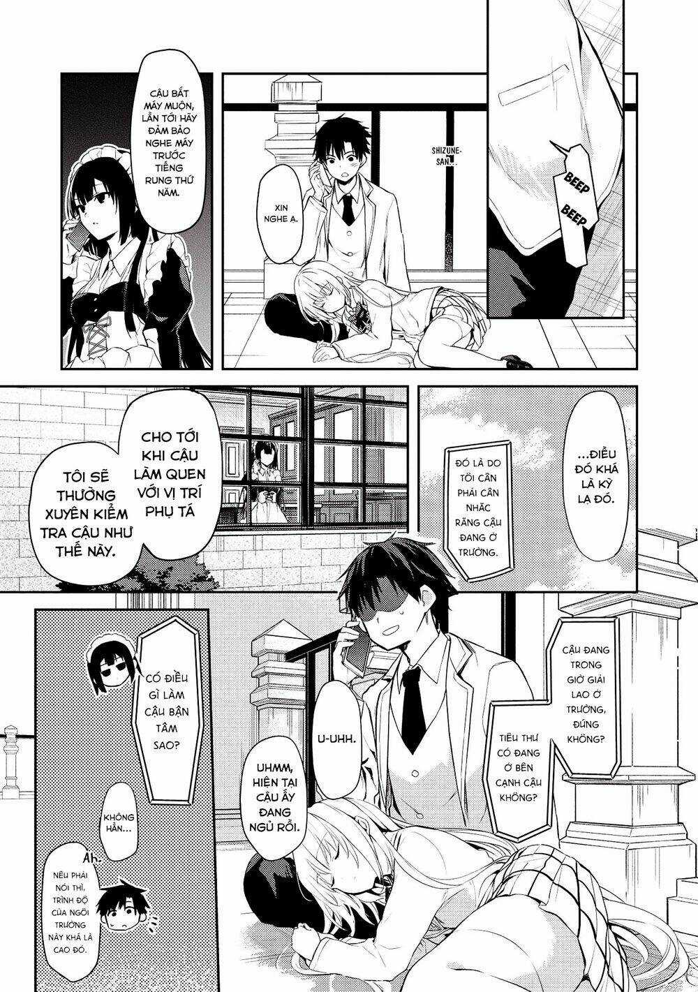 Saijo No Osewa Takane No Hana-Darakena Meimon-Kou De, Gakuin Ichi No Ojou-Sama Chapter 4 trang 12