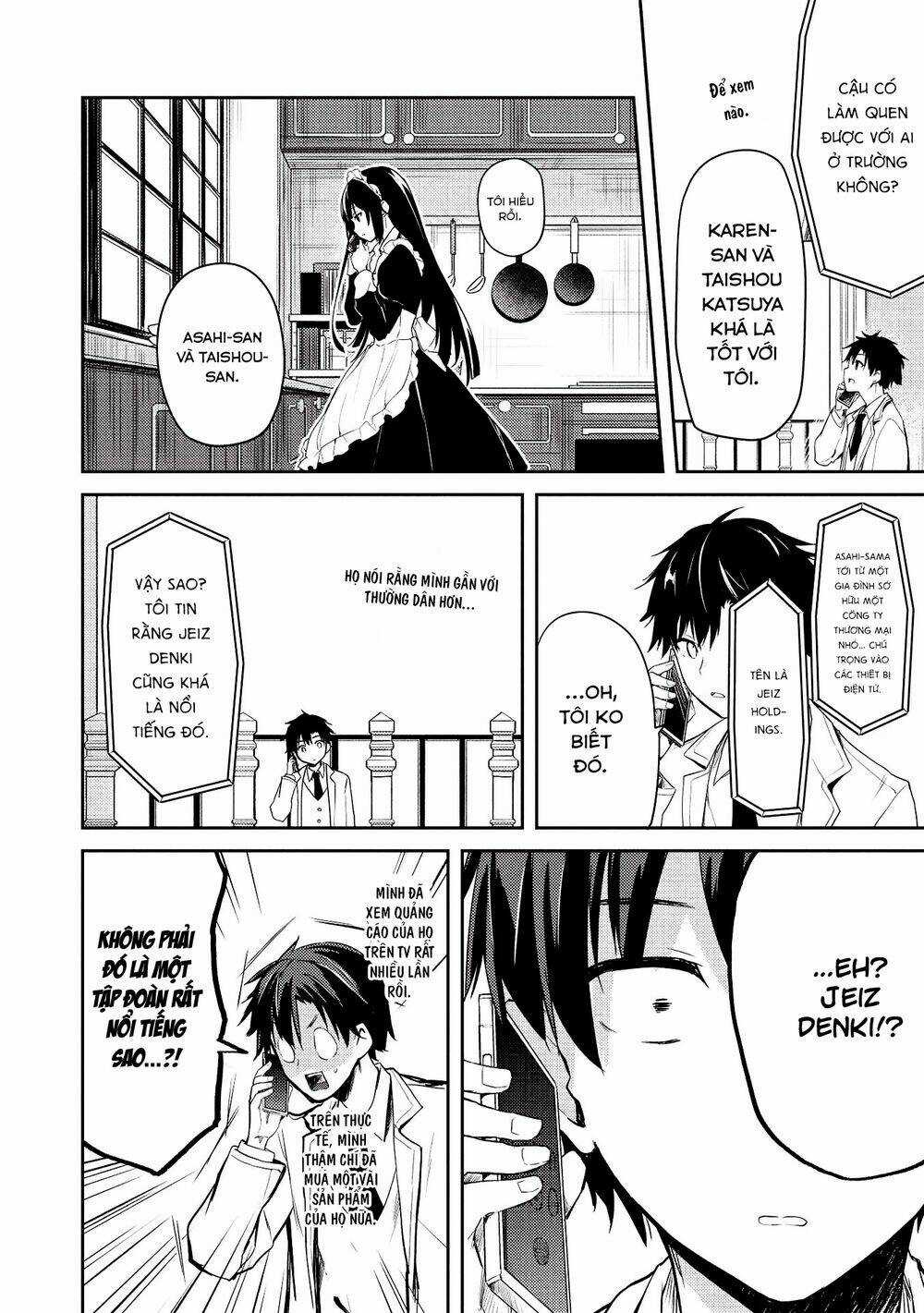 Saijo No Osewa Takane No Hana-Darakena Meimon-Kou De, Gakuin Ichi No Ojou-Sama Chapter 4 trang 15