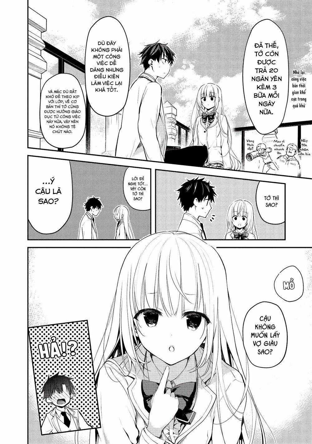 Saijo No Osewa Takane No Hana-Darakena Meimon-Kou De, Gakuin Ichi No Ojou-Sama Chapter 4 trang 9