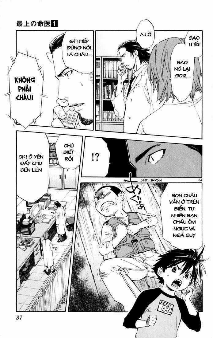 Saijou No Meii Chapter 1 trang 35