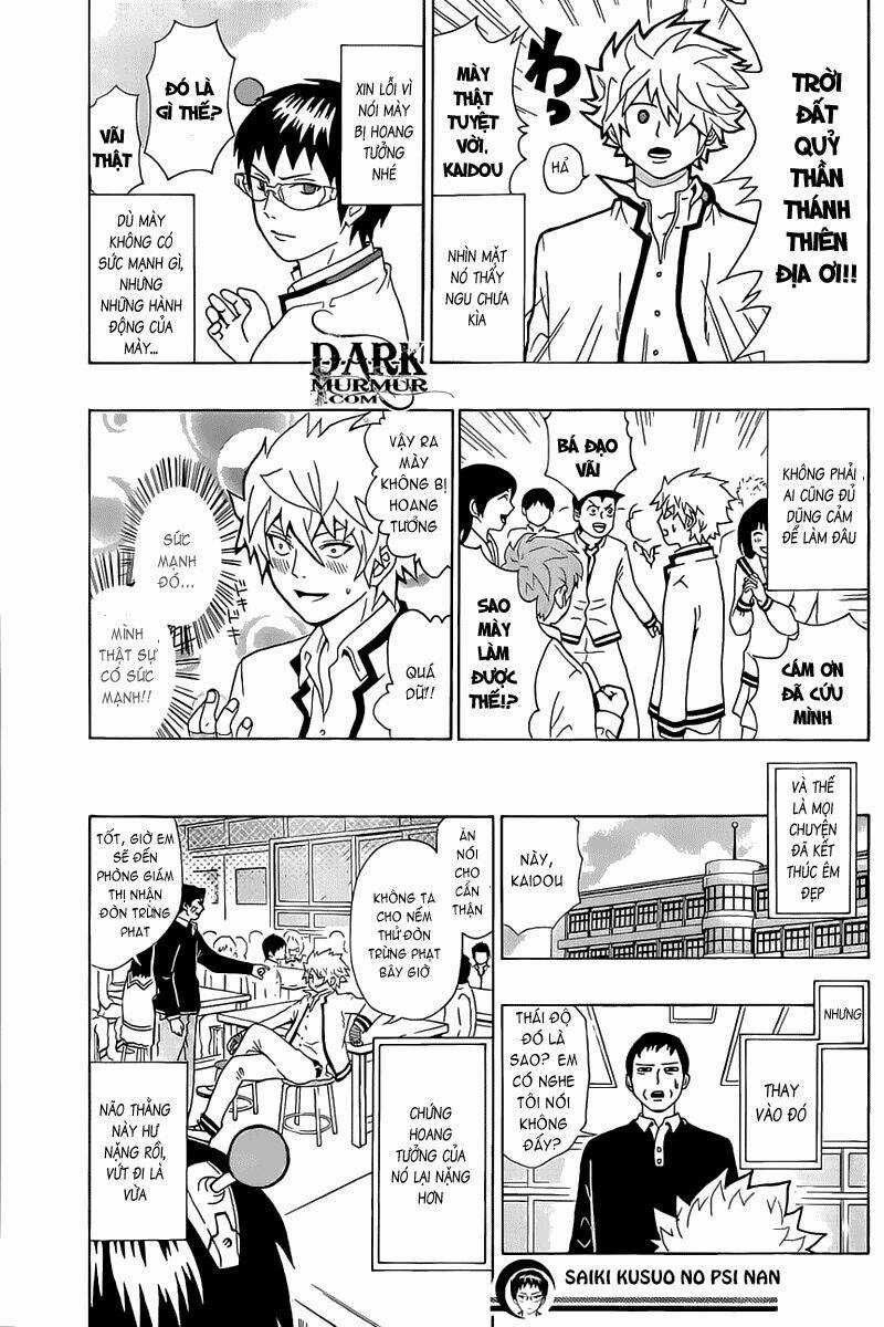Saiki Kusuo No Sainan Chapter 3 trang 17